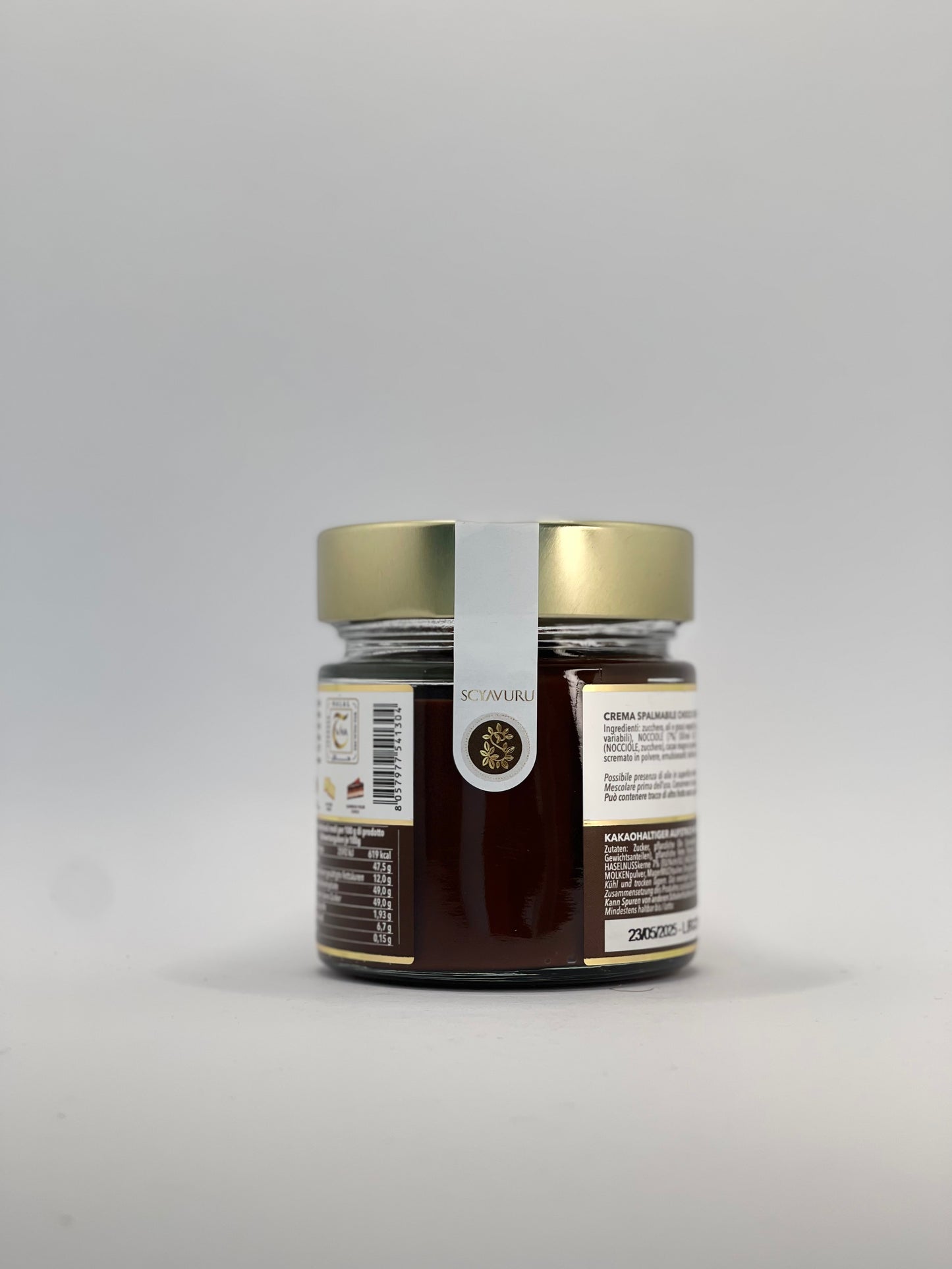 Scyavuru - Crema Choco Crunchy - Schokoladencreme mit Crunch 200g