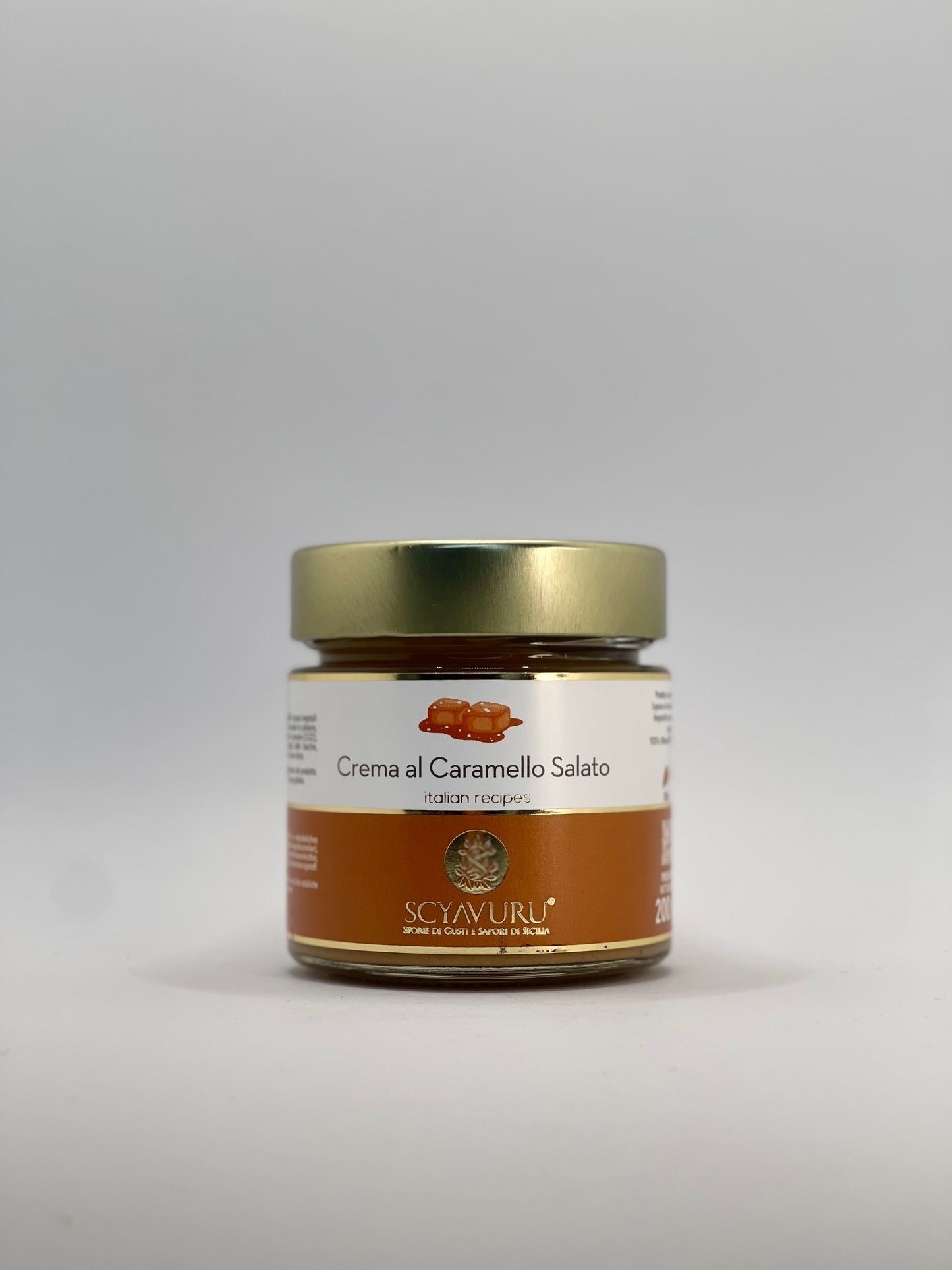Scyavuru - Crema al Caramello Salato - gesalzene Karamellcreme 200g