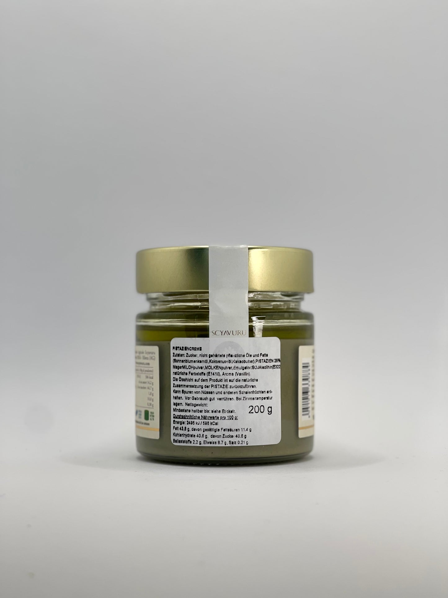 Scyavuru - Crema al Pistacchio - Pistaziencreme 200g