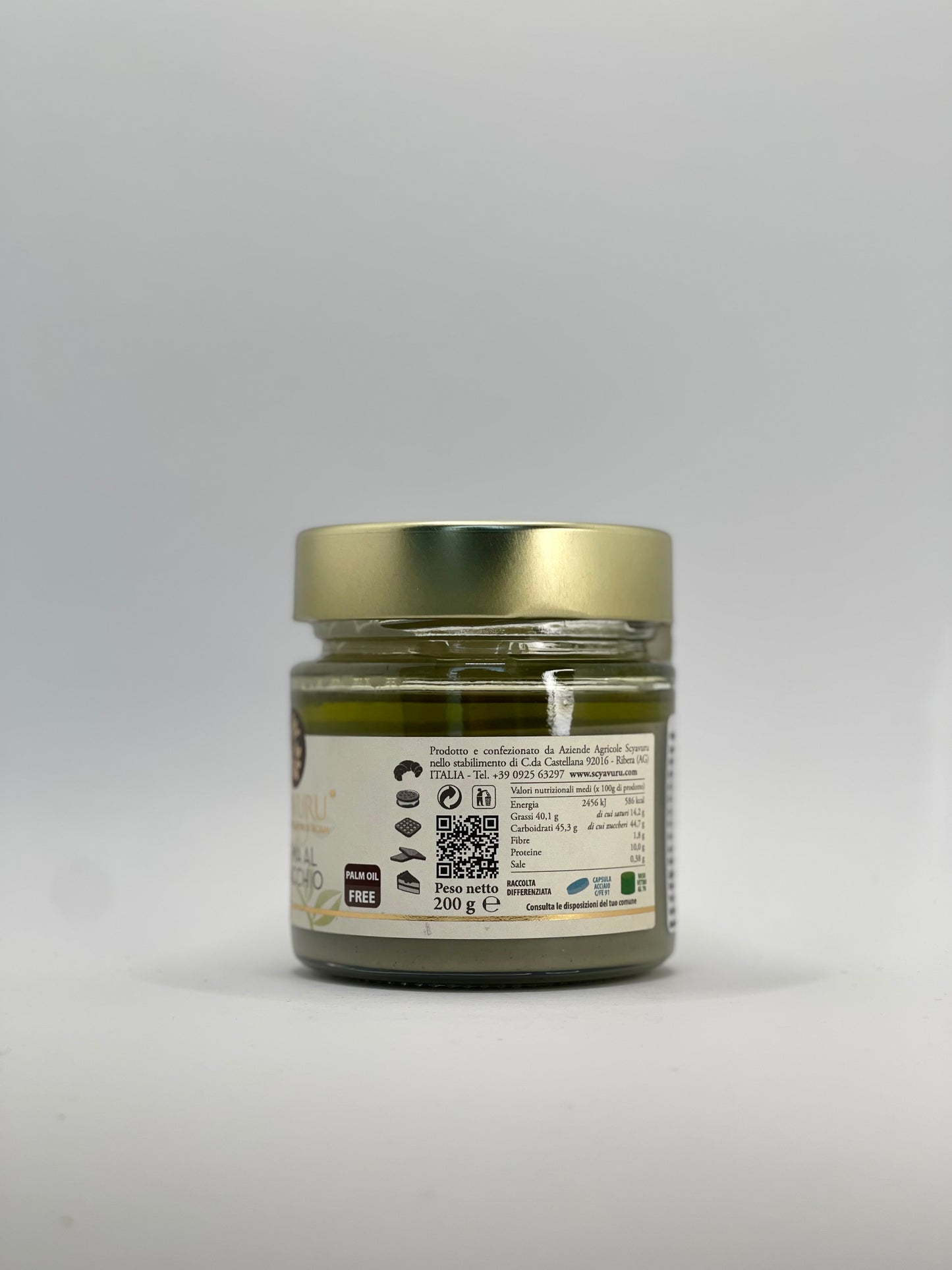 Scyavuru - Crema al Pistacchio - Pistaziencreme 200g