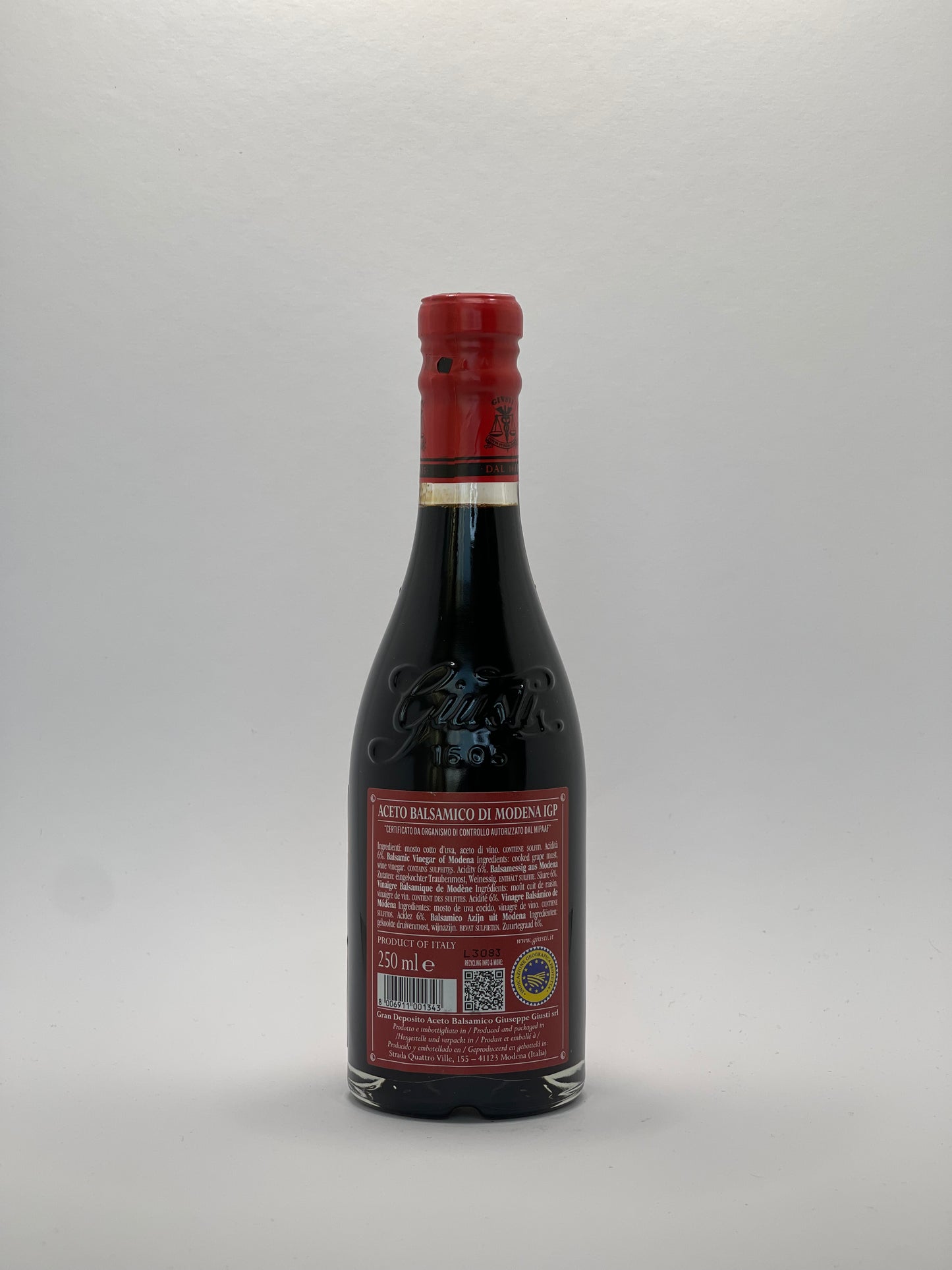 Giuseppe Giusti - Aceto Balsamico Il Denso I.G.P. - Italien 250ml