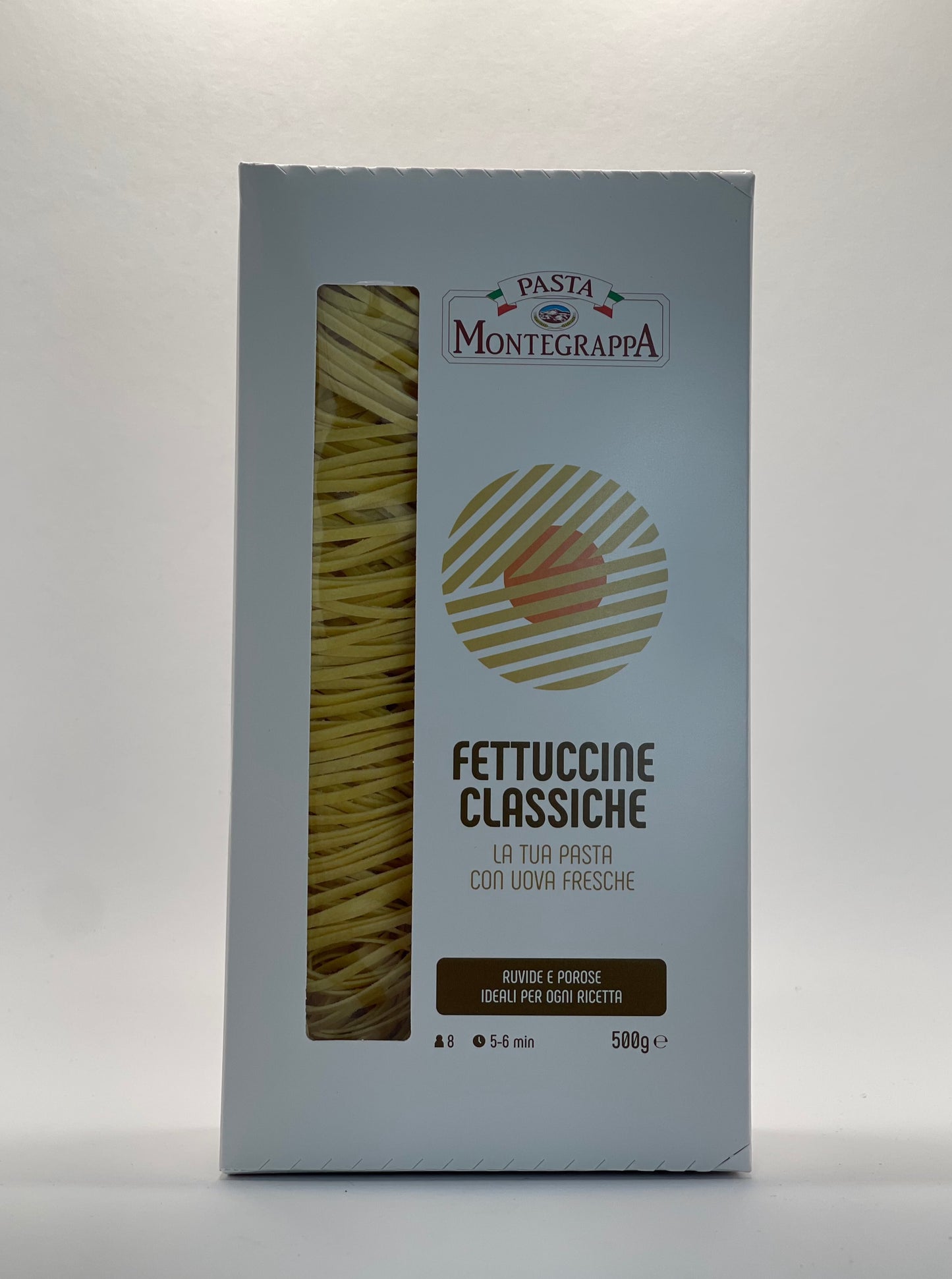 Montegrappa - Fettuccine all'Uovo - schmale Bandnudeln mit Ei 500g