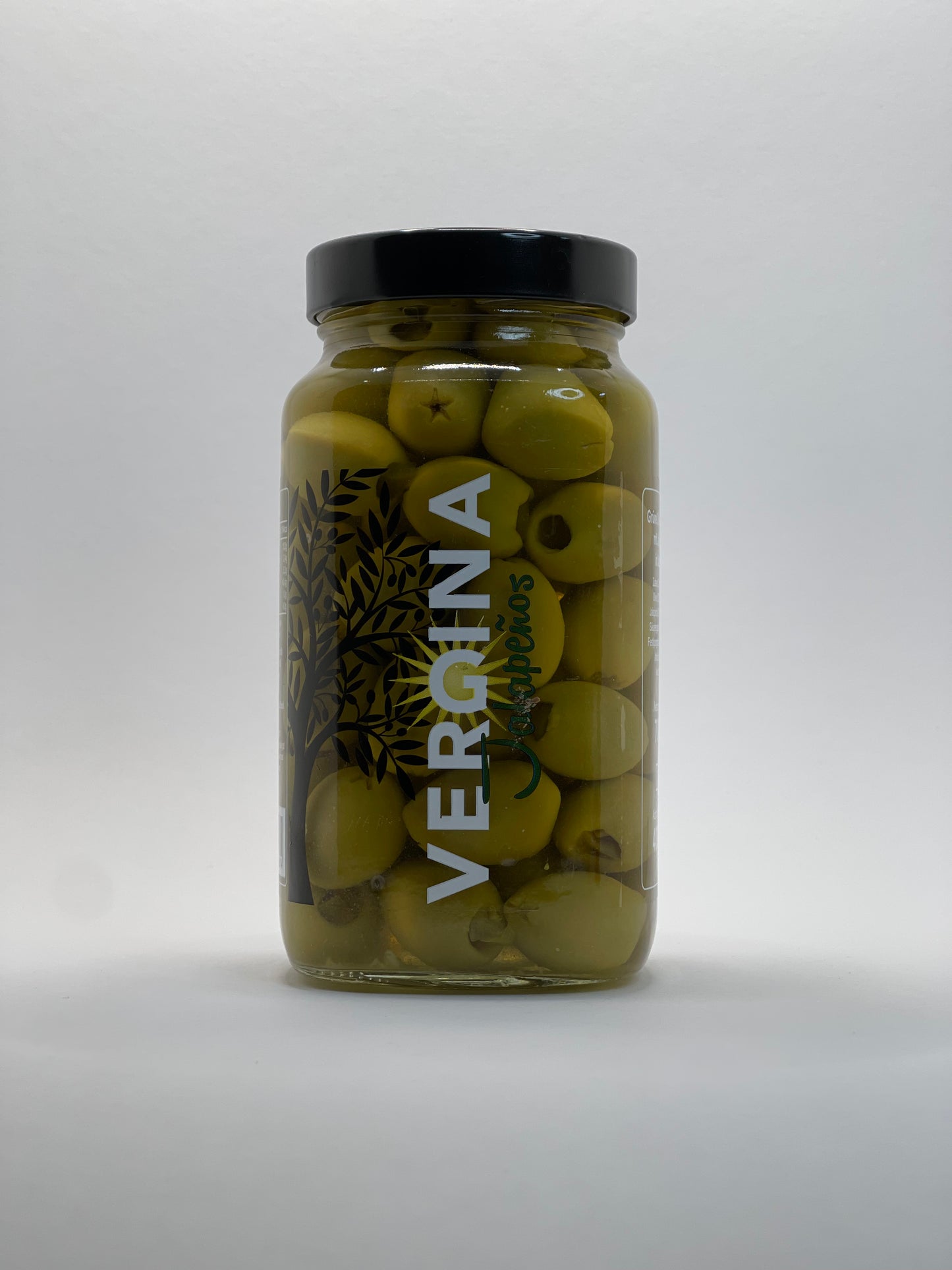 Vergina - griechische Oliven mit Jalapeños 700ml