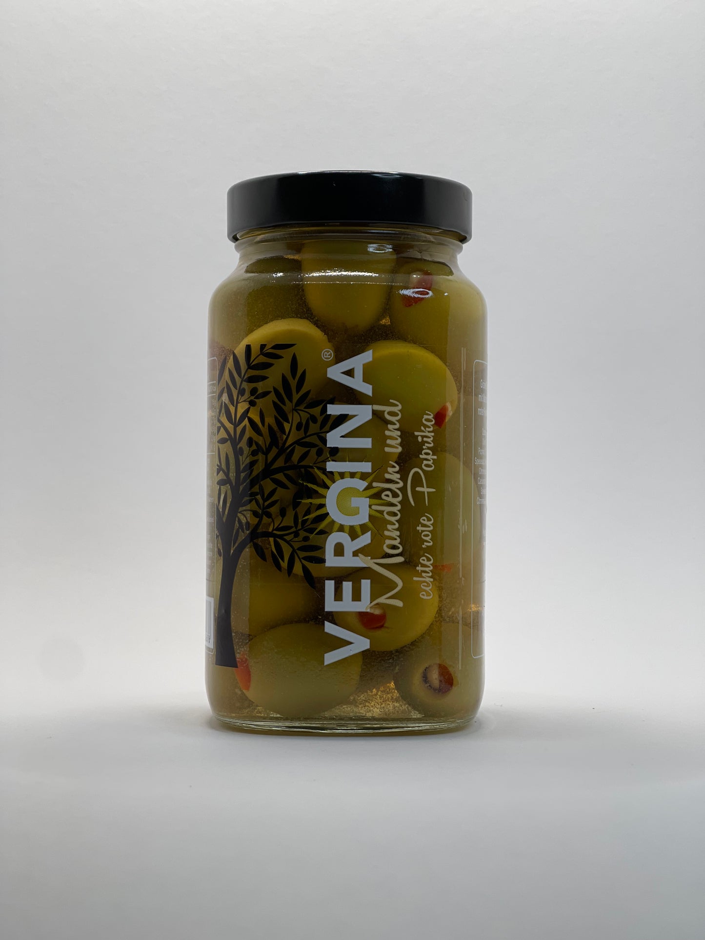 Vergina - griechische Oliven Mandel & Paprika 700ml