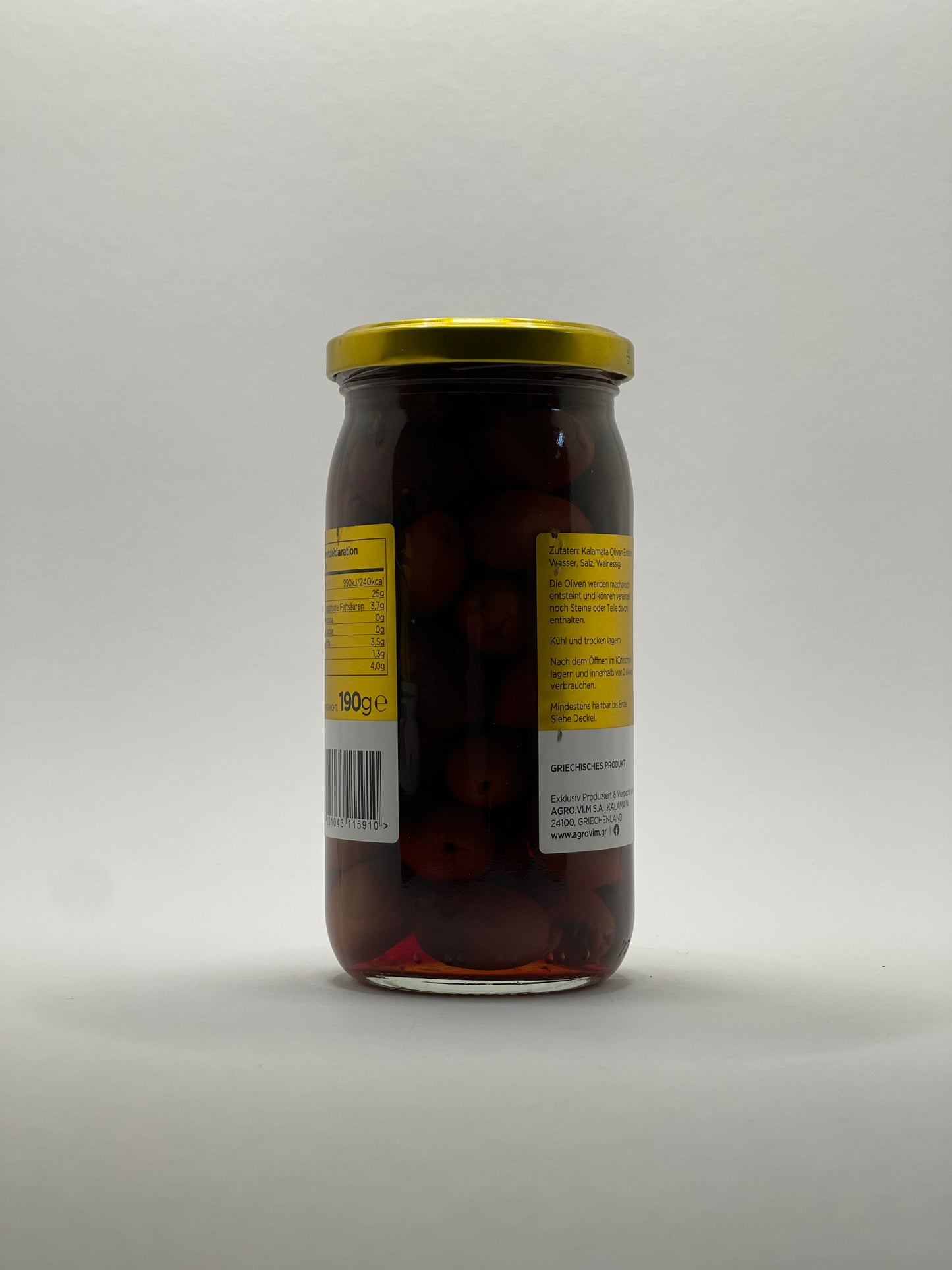 Iliada - Kalamata Oliven entsteint 370g