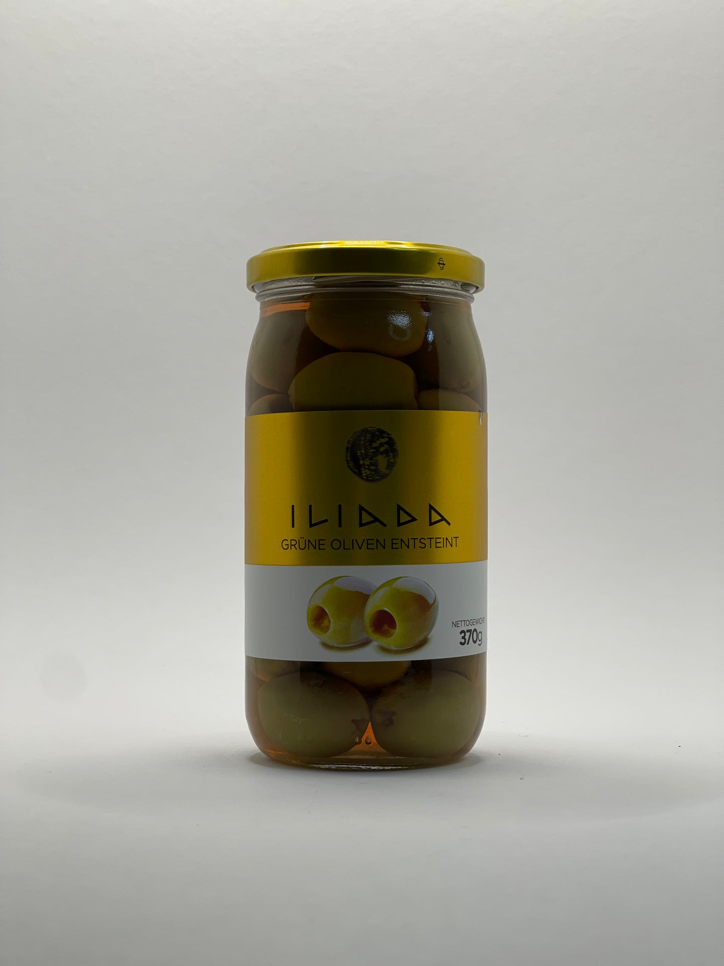 Iliada - grüne Oliven entsteint 370g
