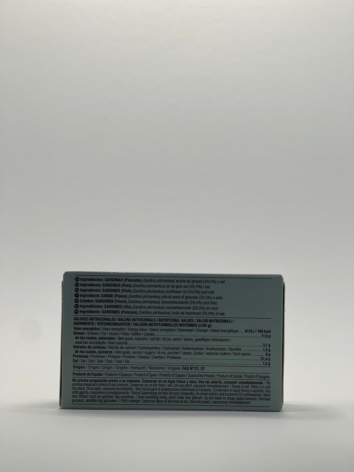 Pepus - Sardinen in Sonnenblumenöl 115g