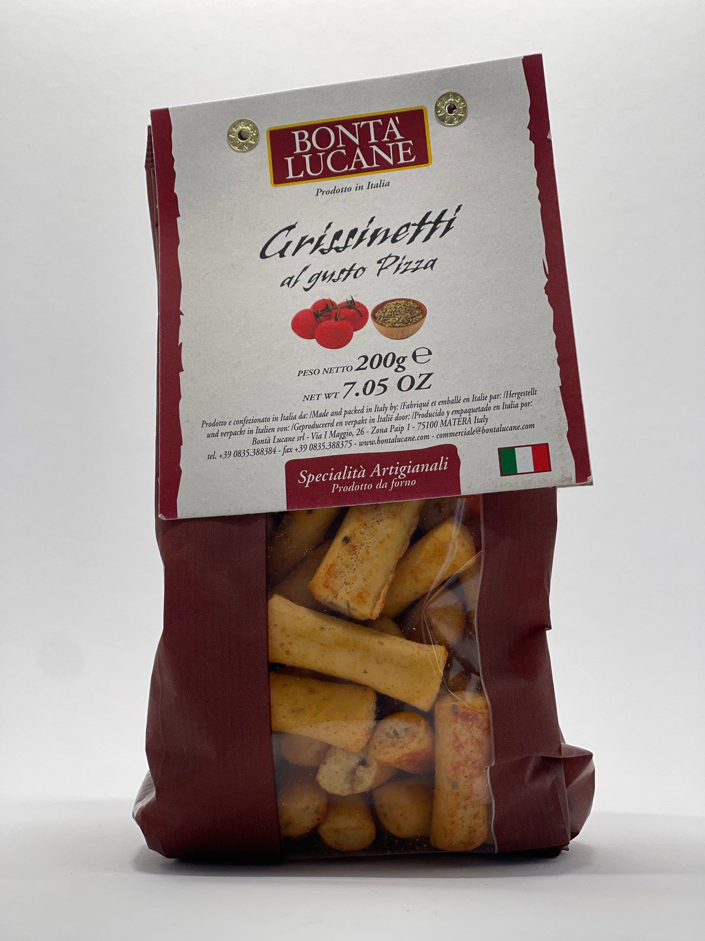 Bonta Lucane - Grissinetti al gusto Pizza 200g