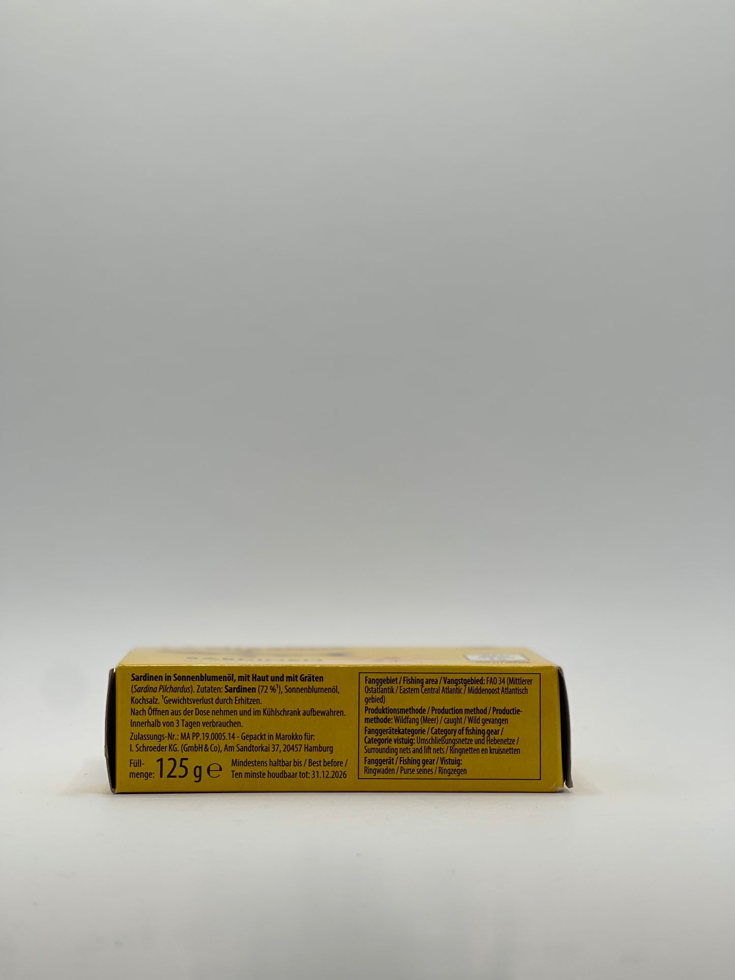 La Miranda - Sardinen in Sonnenblumenöl 125g