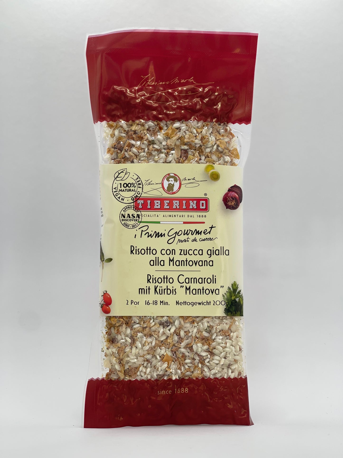 Tiberino - One Pot Risotto Carnaroli mit Kürbis "Mantova" 200g