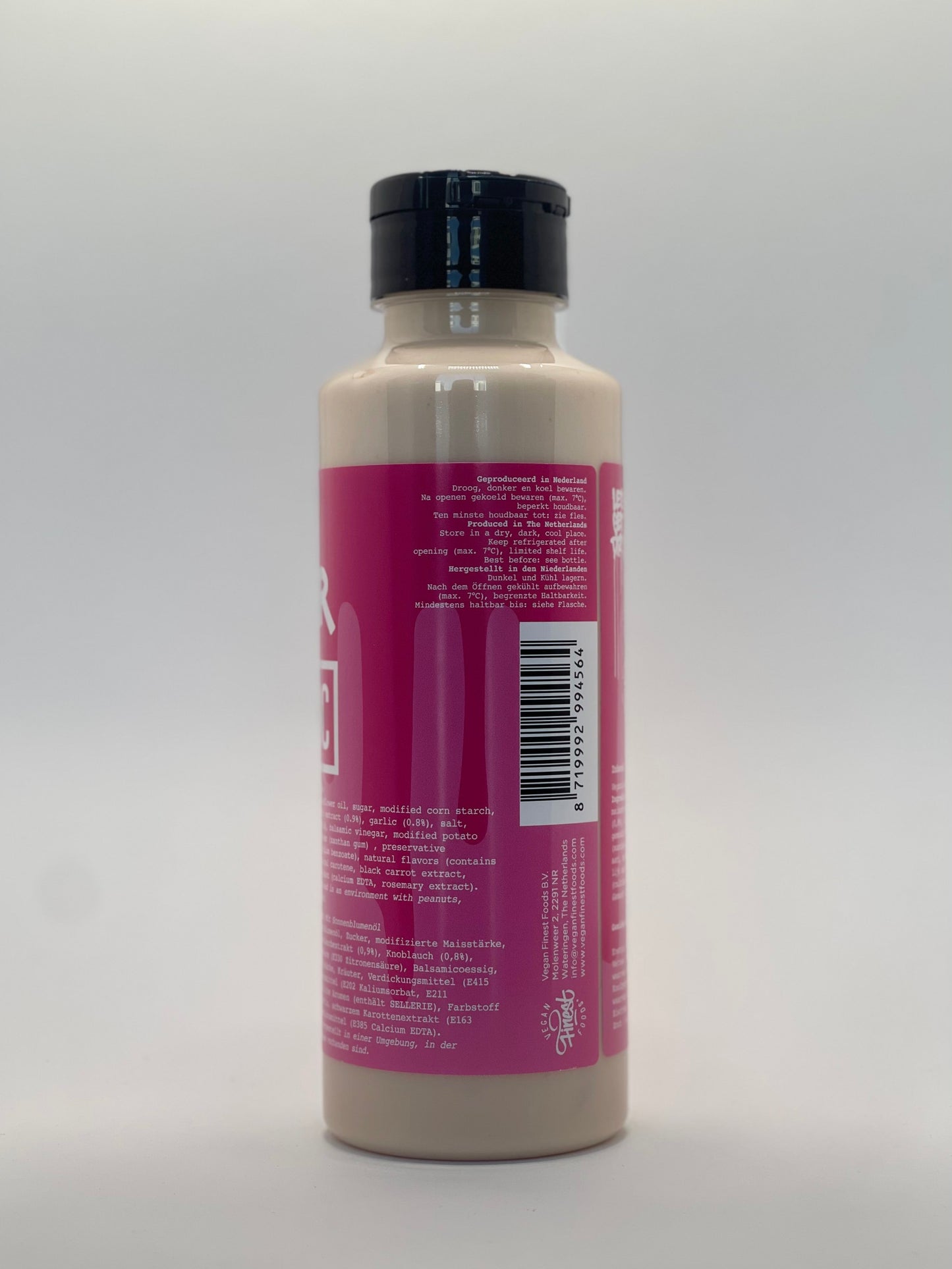 Vegan Junkstar - Vegane Pink Garlic Sauce 500ml