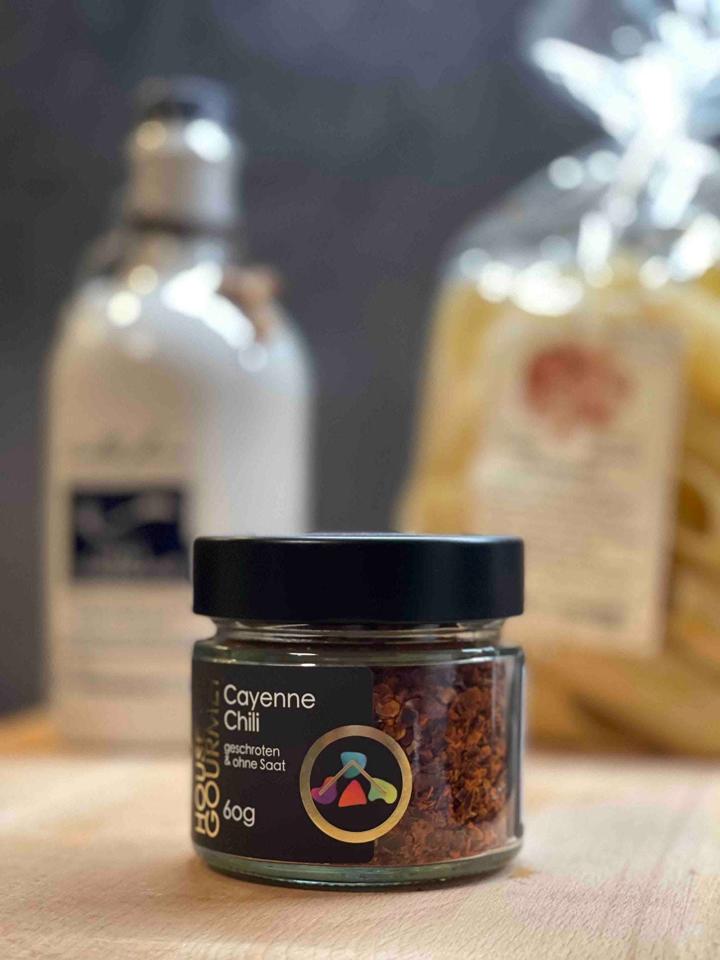 Cayenne Chilis geschroten & ohne Saat - 60g