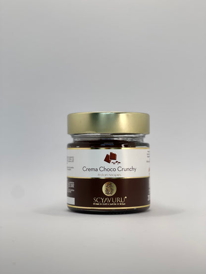 Scyavuru - Crema Choco Crunchy - Schokoladencreme mit Crunch 200g