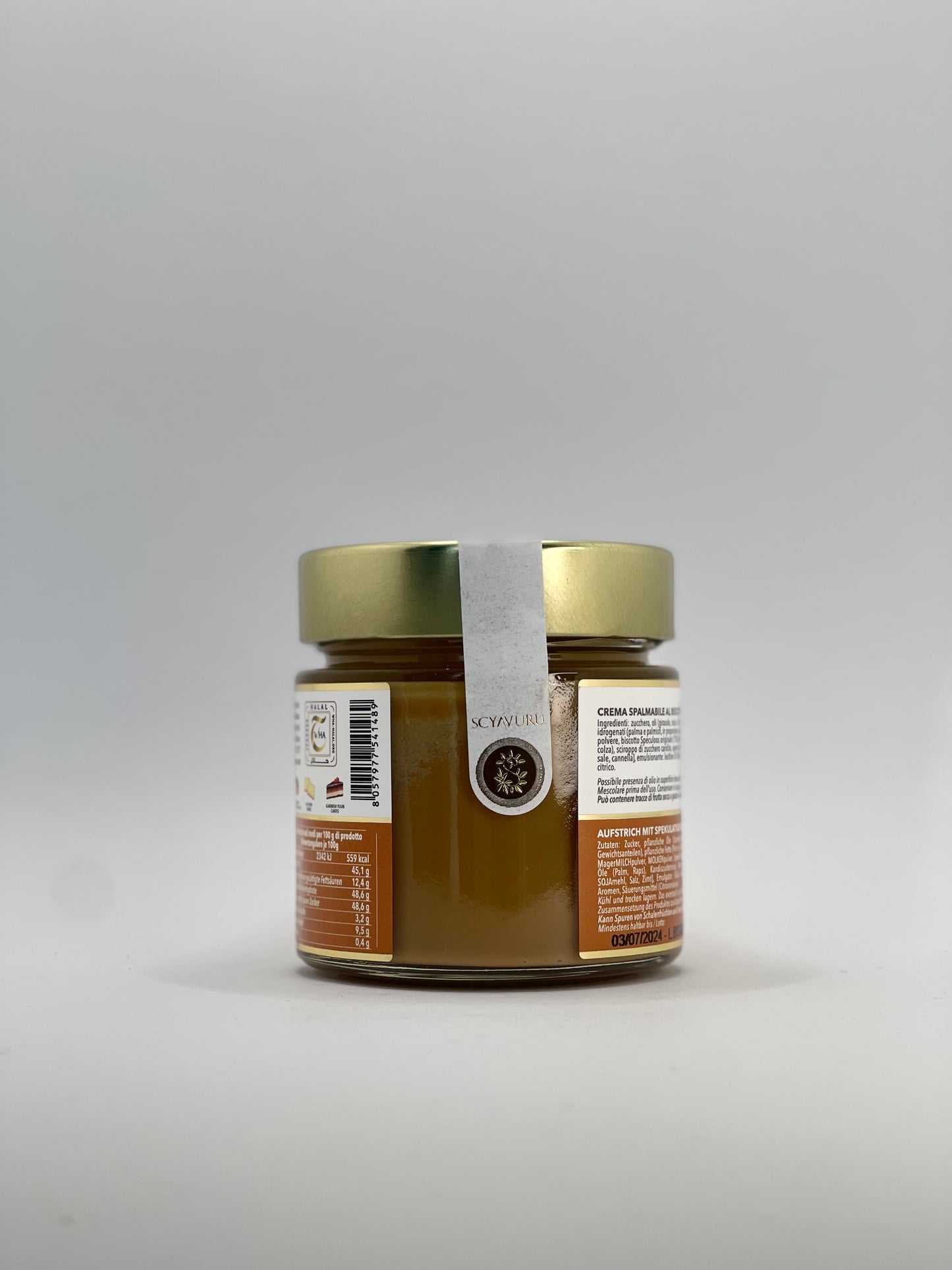 Scyavuru - Crema al Biscotto Speculoos Salato - Spekulatiuscreme gesalzen 200g