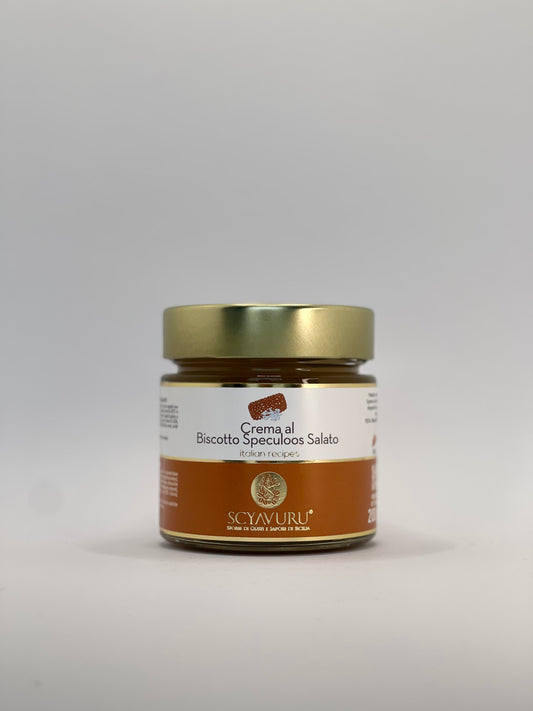 Scyavuru - Crema al Biscotto Speculoos Salato - Spekulatiuscreme gesalzen 200g
