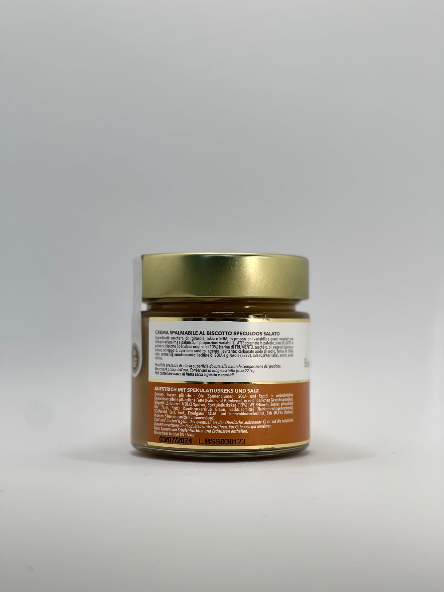 Scyavuru - Crema al Biscotto Speculoos Salato - Spekulatiuscreme gesalzen 200g