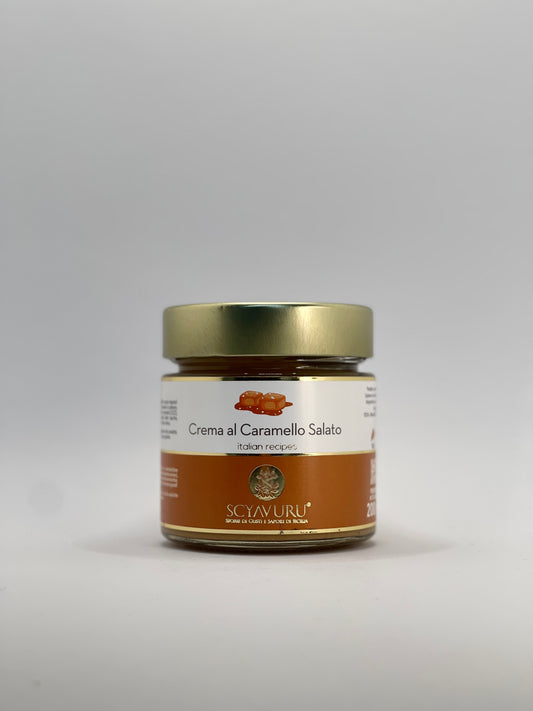 Scyavuru - Crema al Caramello Salato - gesalzene Karamellcreme 200g