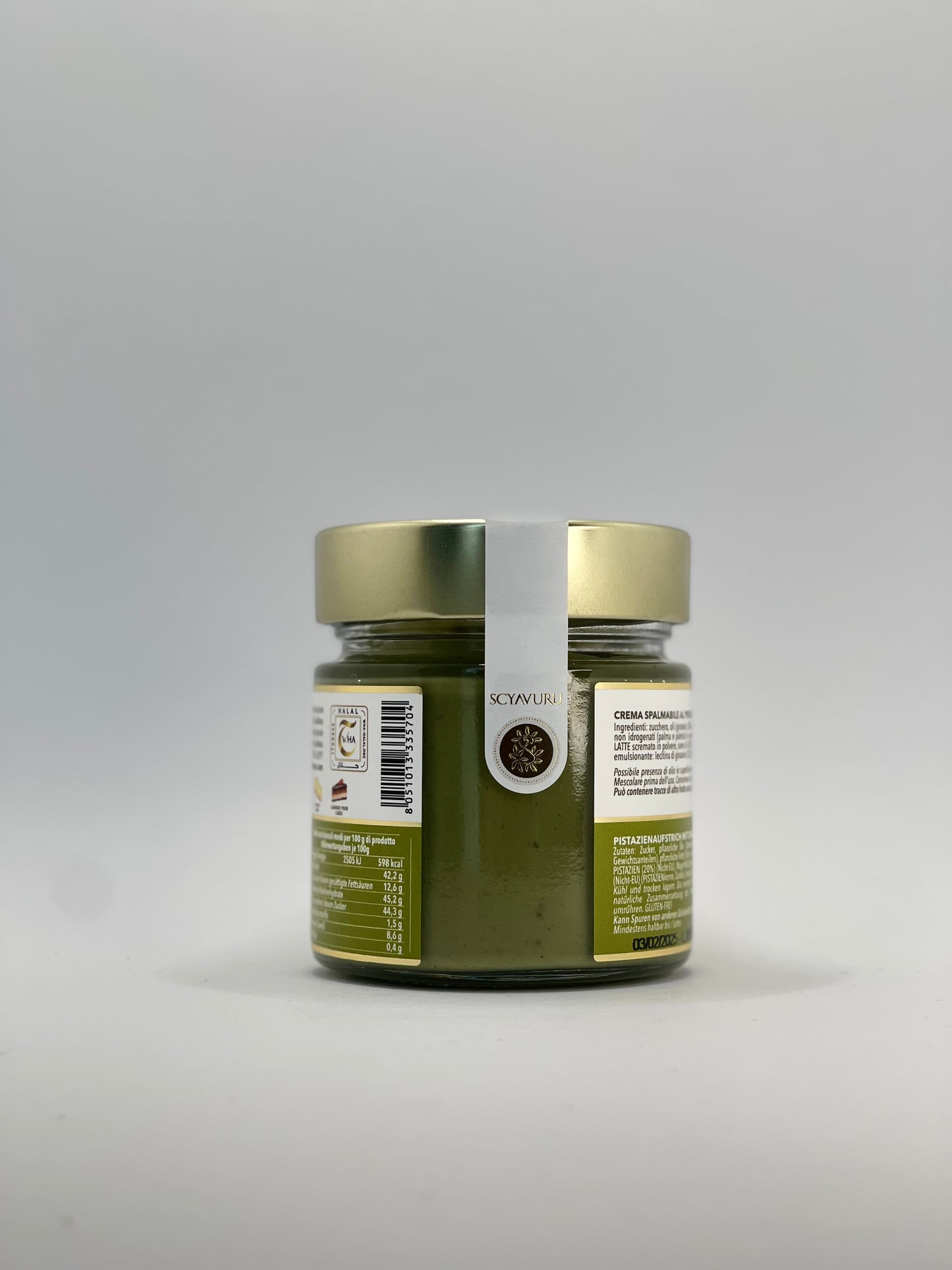 Scyavuru - Crema al Pistacchio Crunchy - Pistaziencreme mit Crunch 200g