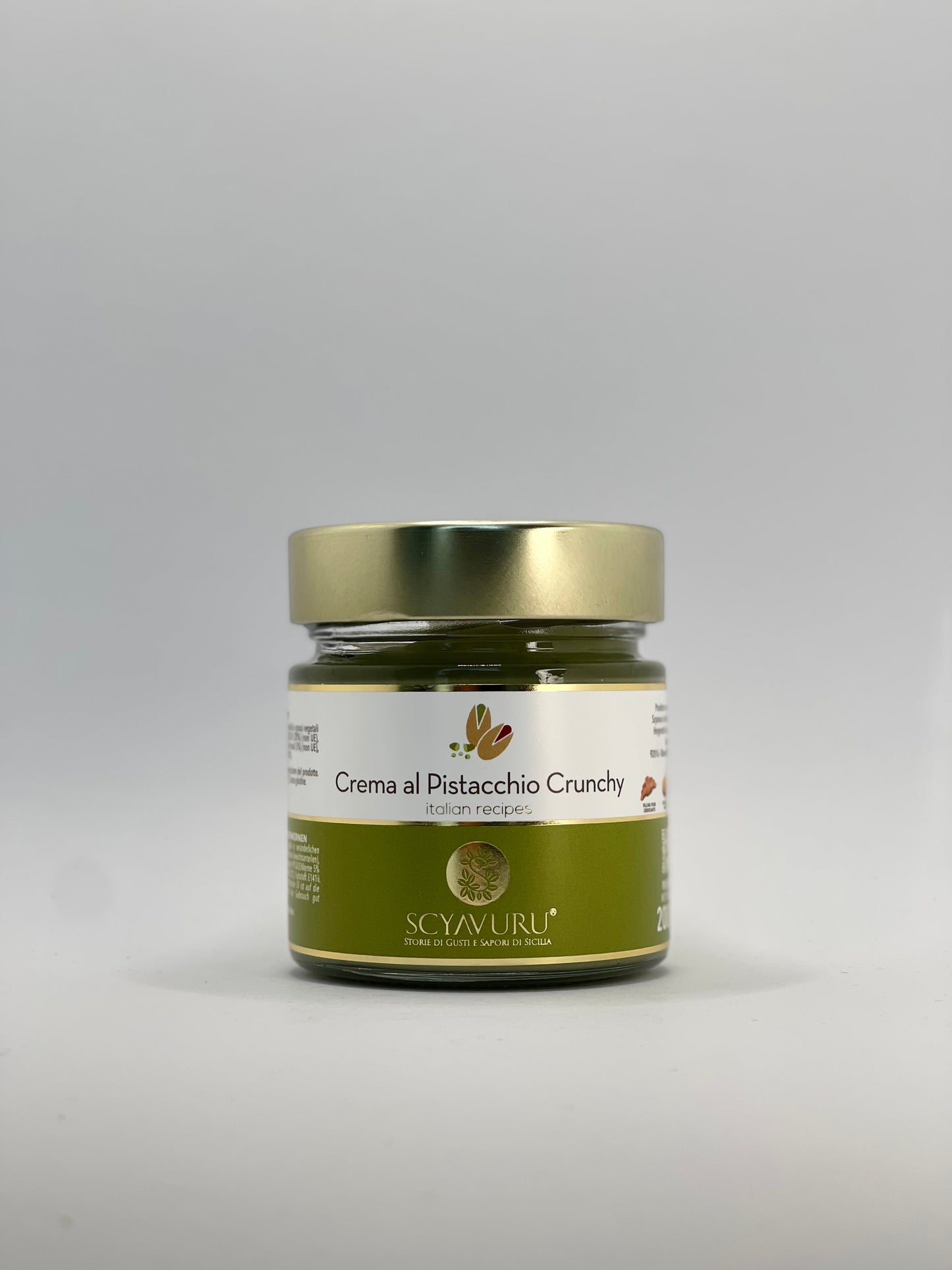 Scyavuru - Crema al Pistacchio Crunchy - Pistaziencreme mit Crunch 200g