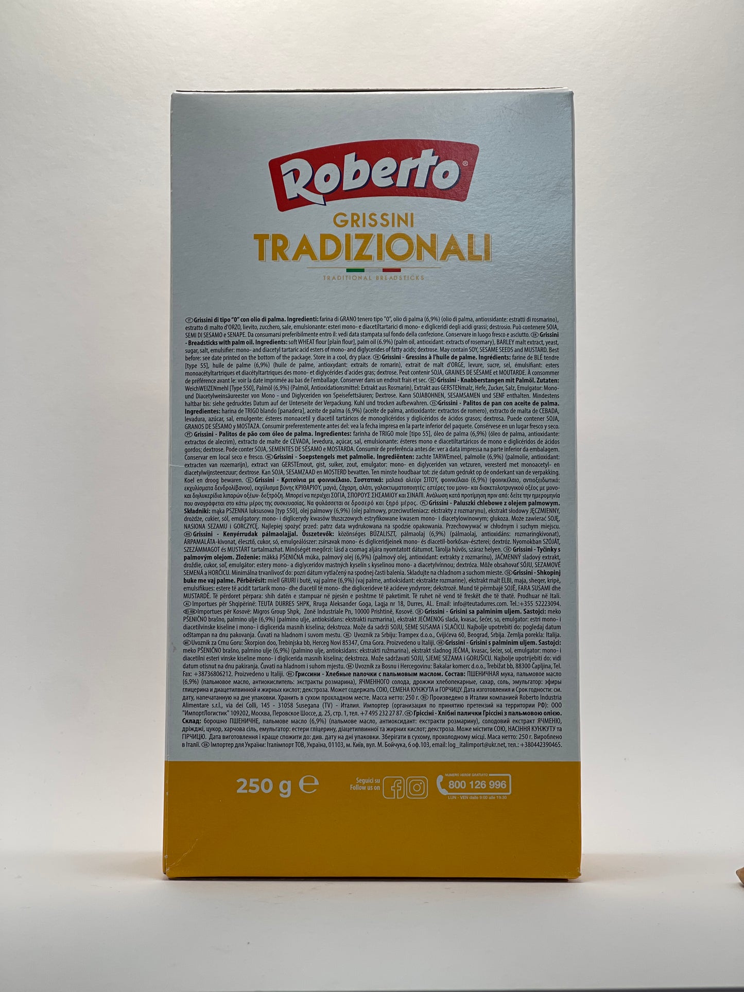 Roberto - Grissini Tradizionali 250g