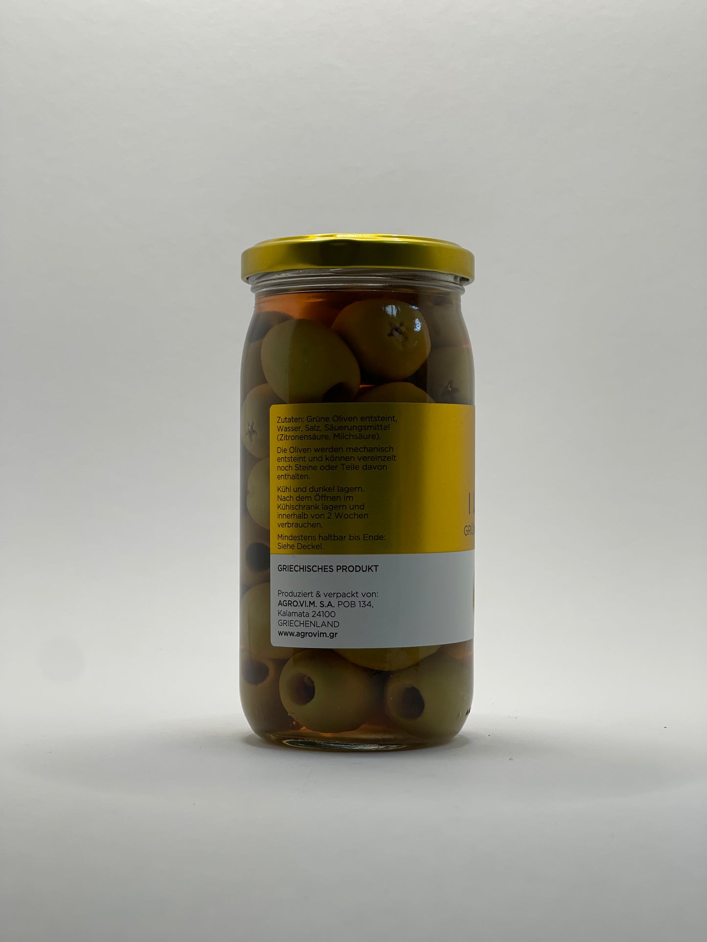 Iliada - grüne Oliven entsteint 370g