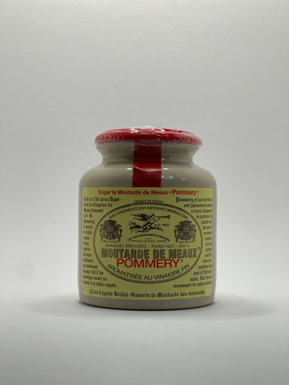 Moutarde de Meaux Pommery - körning - Französischer Pommery Senf 500g