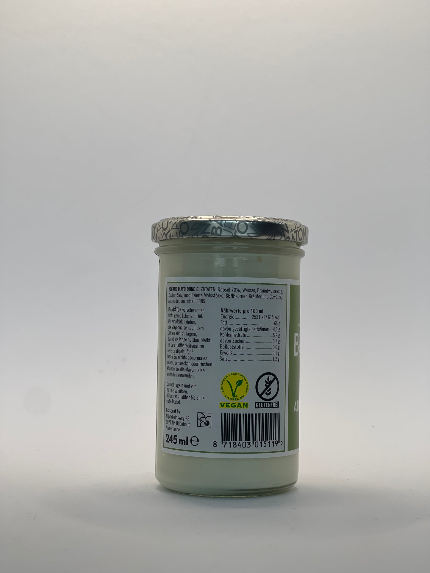 Jean Bâton - Mayonnaise - Absolutely Vegan 245ml