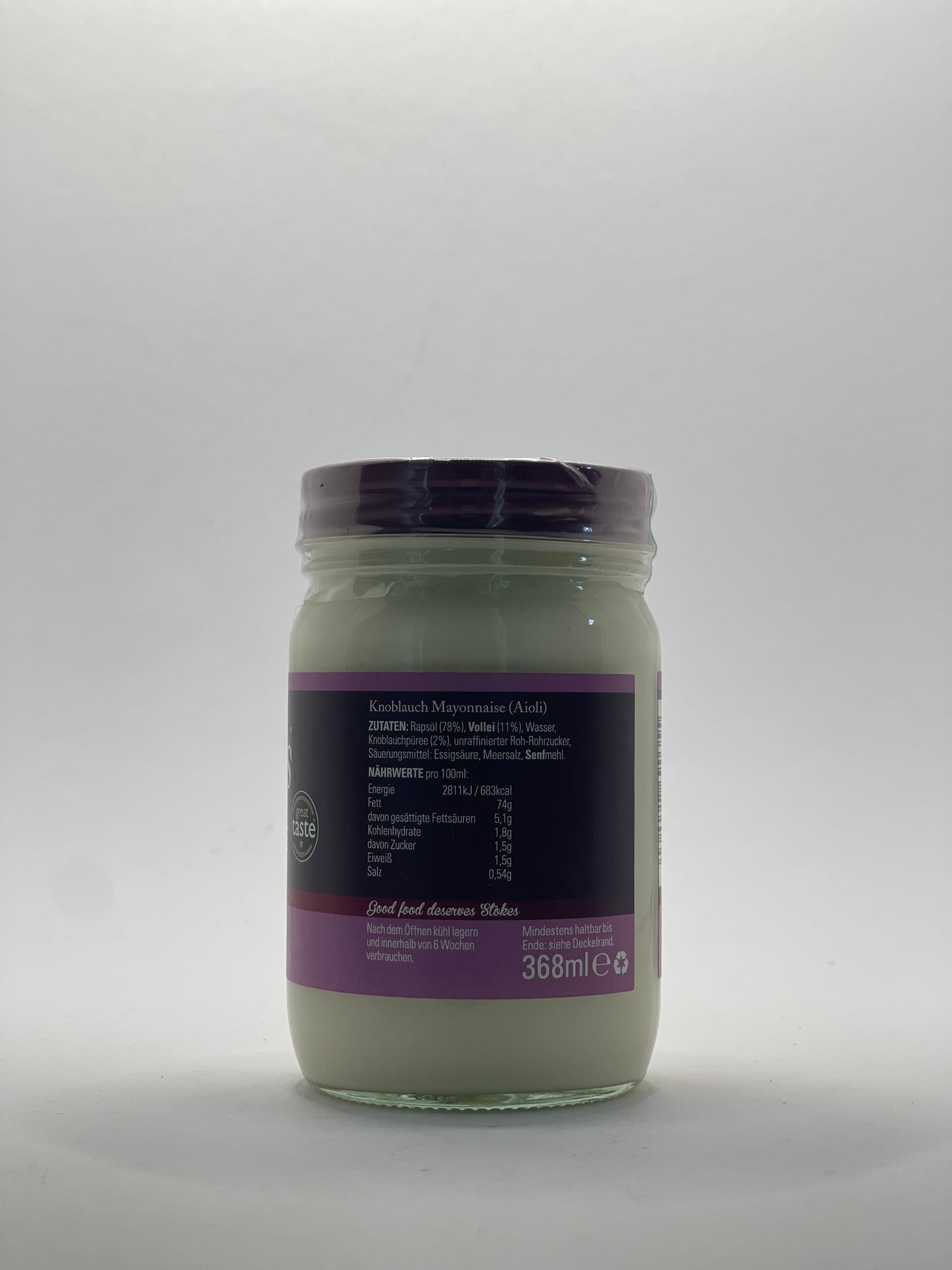 Stokes - Garlic Mayonnaise (Aioli) 368ml