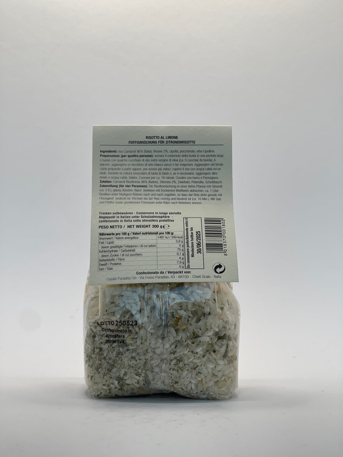 Casale Paradiso - Zitronenrisotto 300g