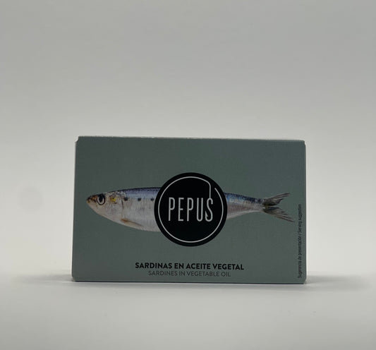 Pepus - Sardinen in Sonnenblumenöl 115g