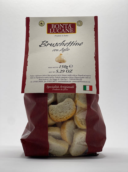 Bontà Lucane -Bruschettine mit Knoblauch 150g
