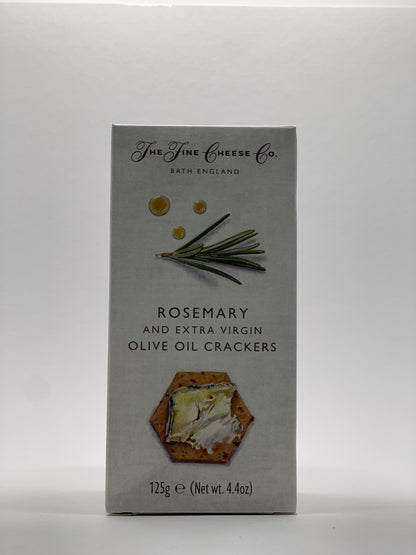The Fine Cheese Company - Cracker mit Rosmarin & Olivenöl 125g
