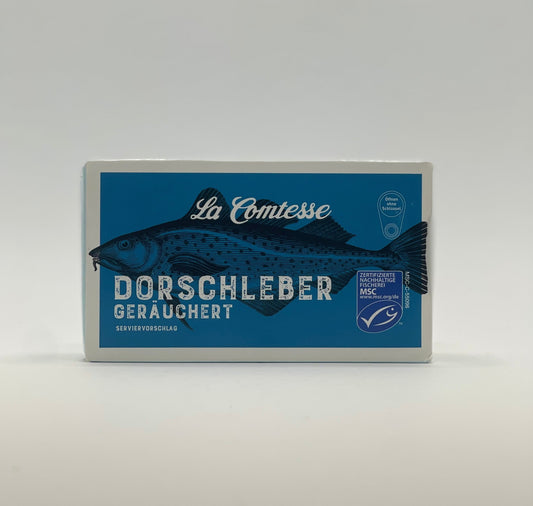 La Comtesse -  Dorschleber geräuchert 120g