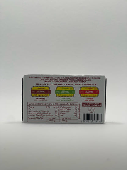 La Comtesse - Sardinen mit Haut und Gräten in Olivenöl 125g