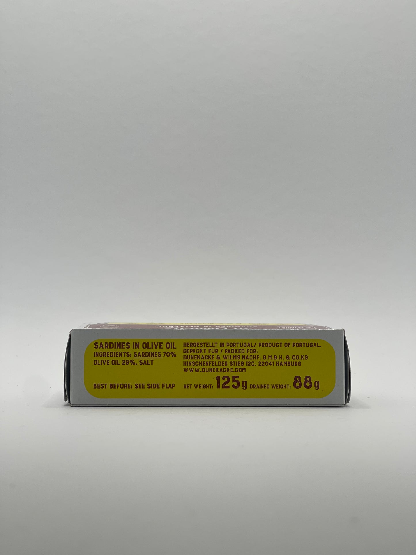 La Comtesse - Sardinen mit Haut und Gräten in Olivenöl 125g
