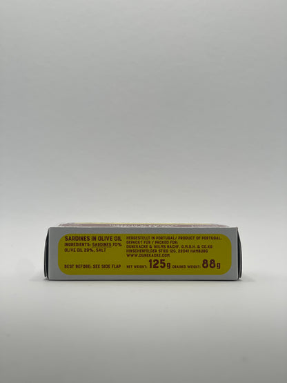 La Comtesse - Sardinen mit Haut und Gräten in Olivenöl 125g