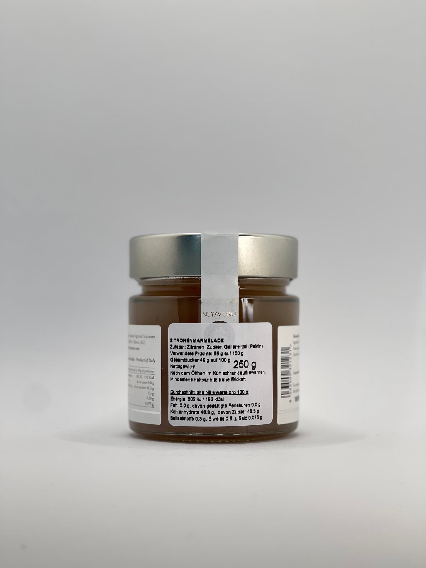 Scyavuru - Limone Marmellata - Zitronenmarmelade 250g