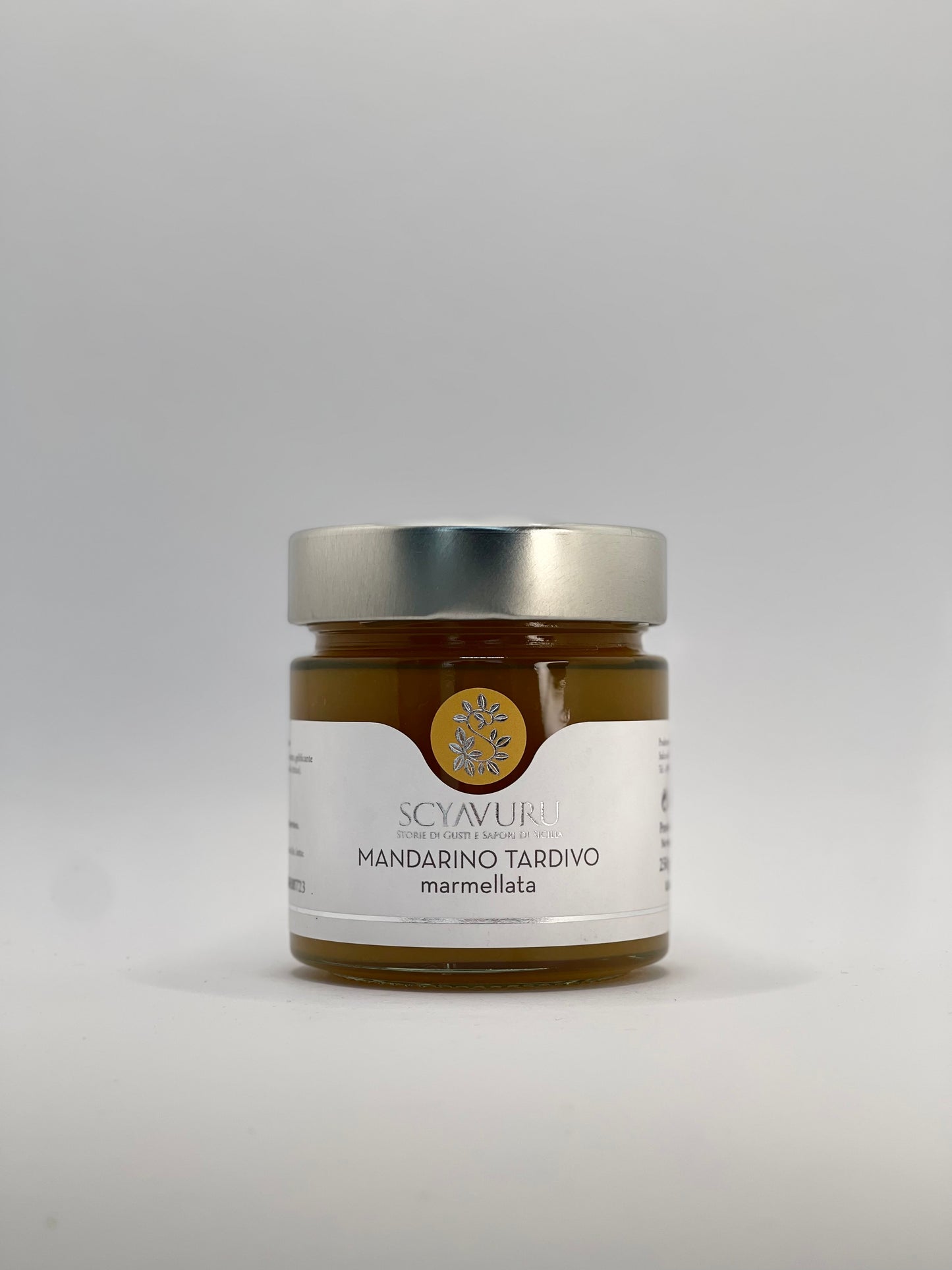 Scyavuru - Mandarino Tardivo Marmellata - Mandarinen Marmeldade 250g