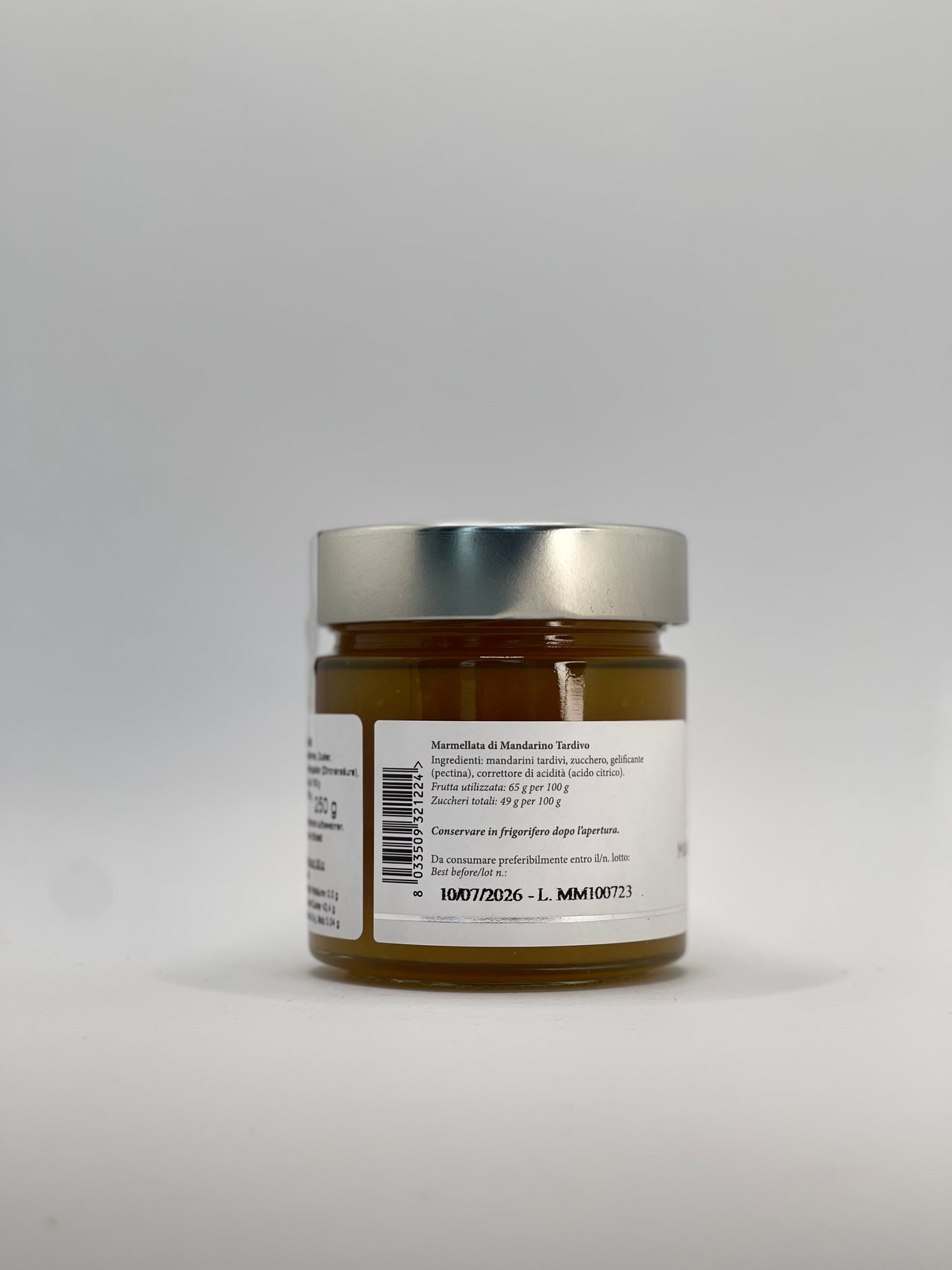 Scyavuru - Mandarino Tardivo Marmellata - Mandarinen Marmeldade 250g