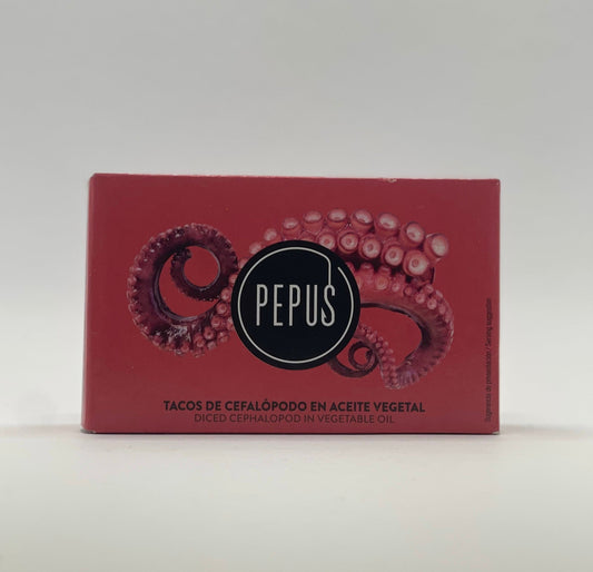 Pepus - Große Tintenfischtentakel in Öl 115g