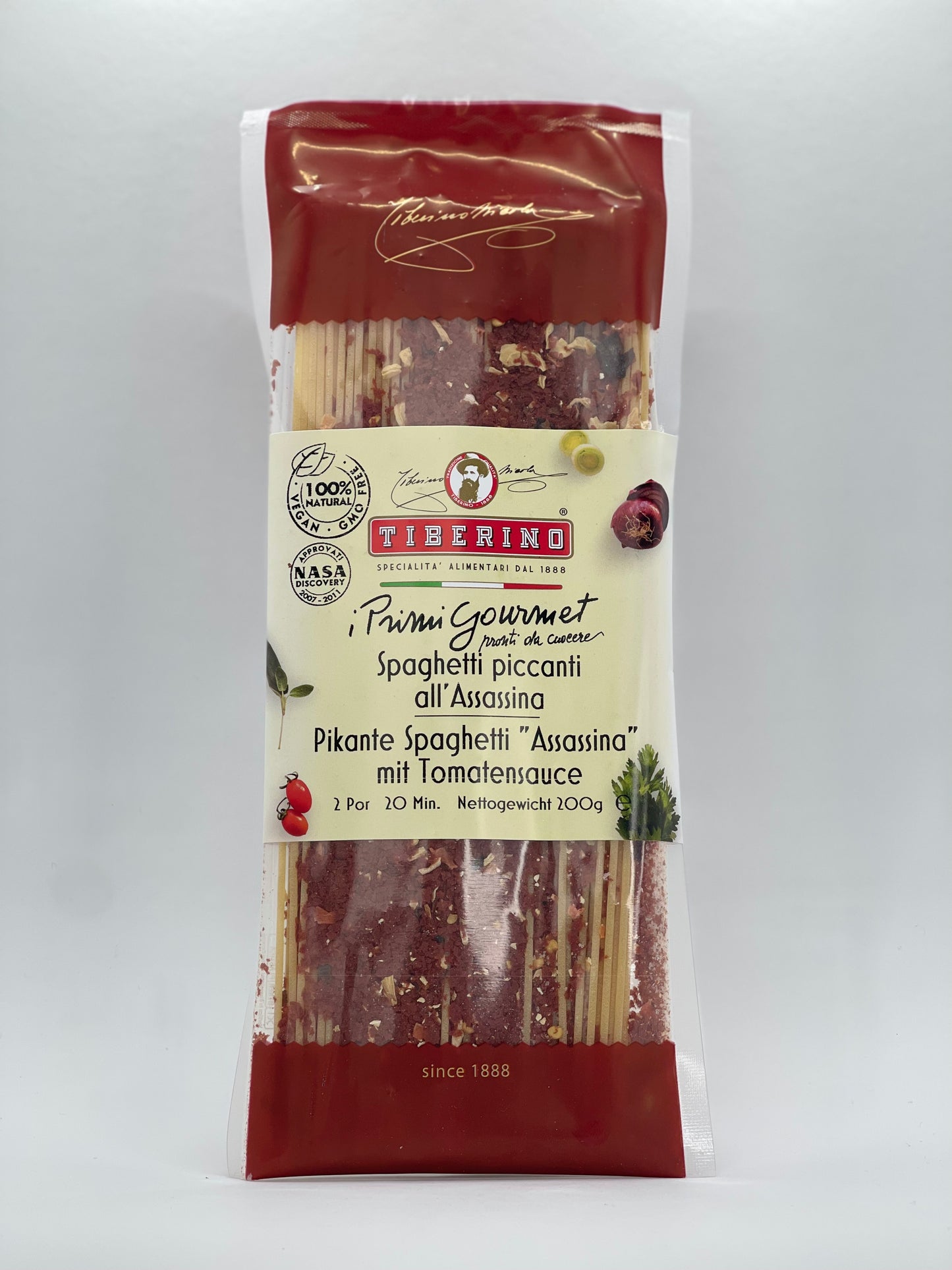 Tiberino - One Pot Pikante Spaghetti "Assassina" mit Tomatensauce 200g
